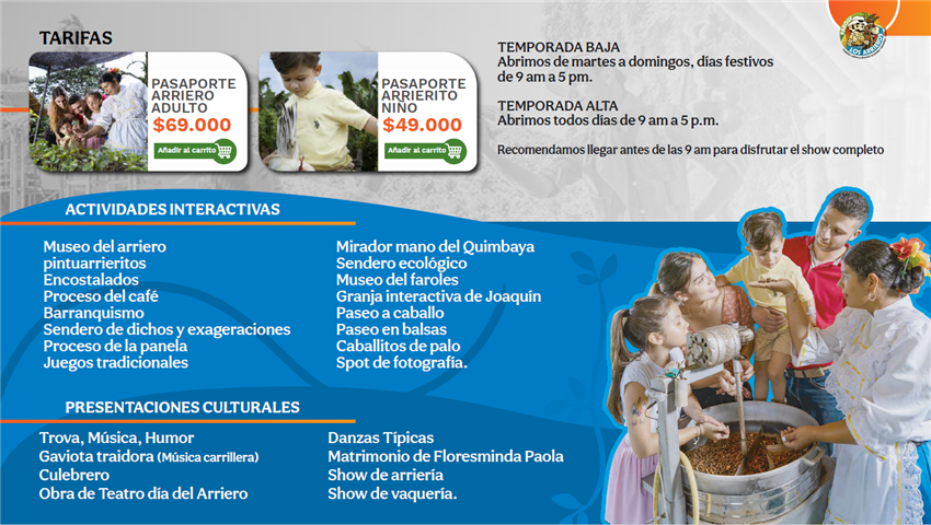 tarifas parque los arrieros - Hoteles en el Quindío Eje Cafetero, Alojamientos, Alquiler de fincas