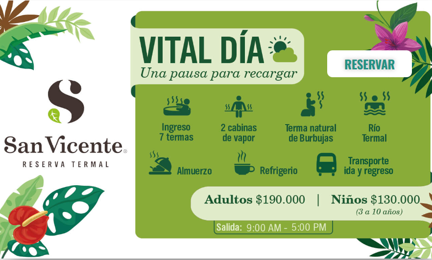 Vital Dia-termales-san-vicente - Hoteles en el Quindío Eje Cafetero, Alojamientos, Alquiler de fincas